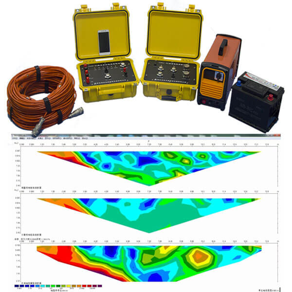 Underground water detector Geophysical Resistivity Meter 6